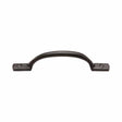 M.Marcus Cabinet Hardware Matt Black / Cabinet Pull Handles / 152mm c/c M.Marcus - Black Iron Rustic Cabinet Pull Russell Design 152mm
