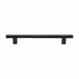 M.Marcus Cabinet Hardware Matt Black / Cabinet Pull Handles / 192mm c/c M.Marcus - Black Iron Rustic Cabinet Pull T Bar Design 192mm CTC