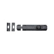 M.Marcus Accessories Matt Black / Straight Surface Bolts / 150mm / 6" M.Marcus - Black Iron Rustic Door Bolt Flat 6"