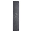 M.Marcus Door Furniture Matt Black / Finger Plates M.Marcus - Black Iron Rustic Fingerplate