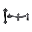 M.Marcus Door Furniture Matt Black / Thumb Latch M.Marcus - Black Iron Rustic Gate Latch