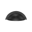 M.Marcus Cabinet Hardware Matt Black / Cabinet Cup Pulls M.Marcus - Black Iron Rustic Traditional Cabinet Drawer Pull