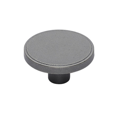 M.Marcus Cabinet Hardware Old Iron / Cabinet Knobs / 50mm Dia. M.Marcus - Brooklyn Cabinet Knob Old Iron Finish
