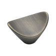 M.Marcus Cabinet Hardware Distressed Brass / Cabinet Knobs / 38mm Dia. M.Marcus - Calyx Cabinet Knob Distressed Brass Finish