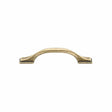 M.Marcus Cabinet Hardware Distressed Brass / Cabinet Pull Handles / 96mm c/c M.Marcus - Luca Cabinet Pull 96mm Distressed Brass Finish