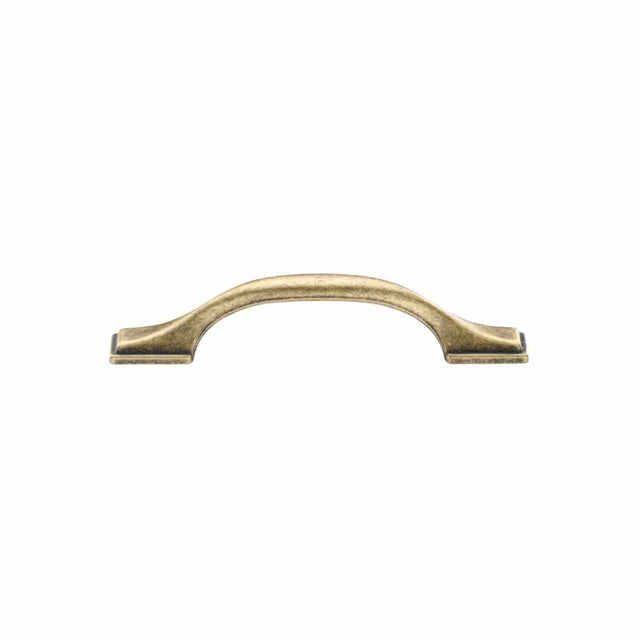 M.Marcus Cabinet Hardware Distressed Brass / Cabinet Pull Handles / 96mm c/c M.Marcus - Luca Cabinet Pull 96mm Distressed Brass Finish