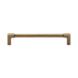 M.Marcus Cabinet Hardware Distressed Brass / Cabinet Pull Handles / 160mm c/c M.Marcus - Mission Cabinet Pull 160mm Distressed Brass Finish