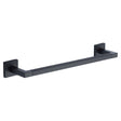 M.Marcus Accessories Matt Black / Towel Rail M.Marcus - Singel towel rail 45cm Matt Black Finish