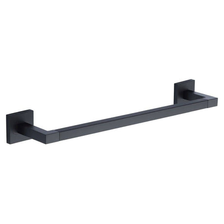M.Marcus Accessories Matt Black / Towel Rail M.Marcus - Singel towel rail 45cm Matt Black Finish