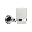 M.Marcus Accessories Polished Chrome / Tumbler Holder M.Marcus - Single tumbler holder with frosted glass Polished Chrome Finish