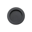 M.Marcus Door Furniture Matt Black / Flush Handle / Round M.Marcus - SLD Round Flush Pull Pair Black Matt