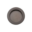 M.Marcus Door Furniture Matt Bronze / Flush Handle / Round M.Marcus - SLD Round Flush Pull Pair Matt Bronze