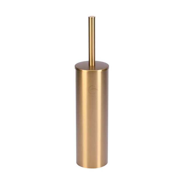 M.Marcus Accessories Satin Brass / Toilet Brush & Holder M.Marcus - Standing toilet brush holder Satin Brass Finish
