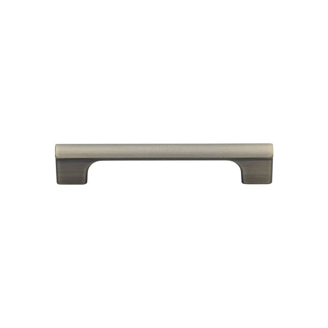 M.Marcus Cabinet Hardware Distressed Brass / Cabinet Pull Handles / 128mm c/c M.Marcus - Vault Pull Handle 128mm Distressed Brass Finish