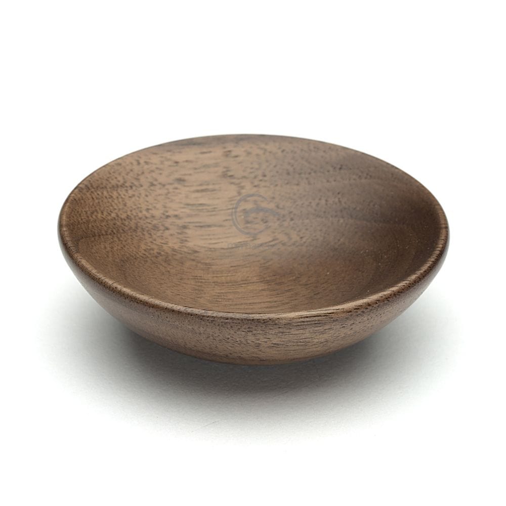 M.Marcus Cabinet Hardware Walnut / Cabinet Knobs / 65mm Dia. M.Marcus - Wooden Cabinet Knob Bowl Design 65mm Walnut Finish