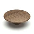 M.Marcus Cabinet Hardware Walnut / Cabinet Knobs / 64mm Dia. M.Marcus - Wooden Cabinet Knob Mushroom Design 64mm Walnut Finish