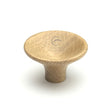 M.Marcus Cabinet Hardware Oak / Cabinet Knobs / 38mm Dia. M.Marcus - Wooden Cabinet Knob Trumpet Design 38mm Oak Finish