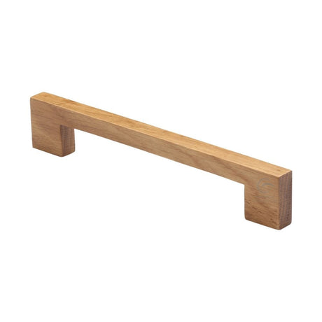 M.Marcus Cabinet Hardware Oak / Cabinet Pull Handles / 160mm c/c M.Marcus - Wooden Cabinet Pull Handle Metro Design 160mm Oak Finish