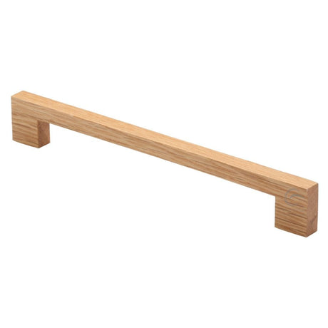 M.Marcus Cabinet Hardware Oak / Cabinet Pull Handles / 224mm c/c M.Marcus - Wooden Cabinet Pull Handle Metro Design 224mm Oak Finish