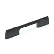 M.Marcus Cabinet Hardware Ash / Cabinet Pull Handles / 160mm c/c M.Marcus - Wooden Cabinet Pull Handle Slim Aero Design 160mm Black Ash Finish