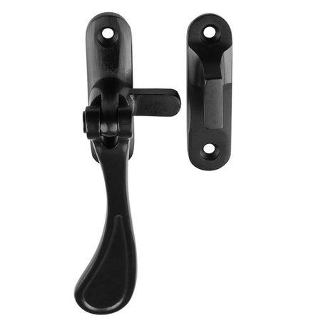 This is an image of a Carlisle Brass - Casement Fastener Reversible - Matt Black that is availble to order from Trade Door Handles in Kendal.