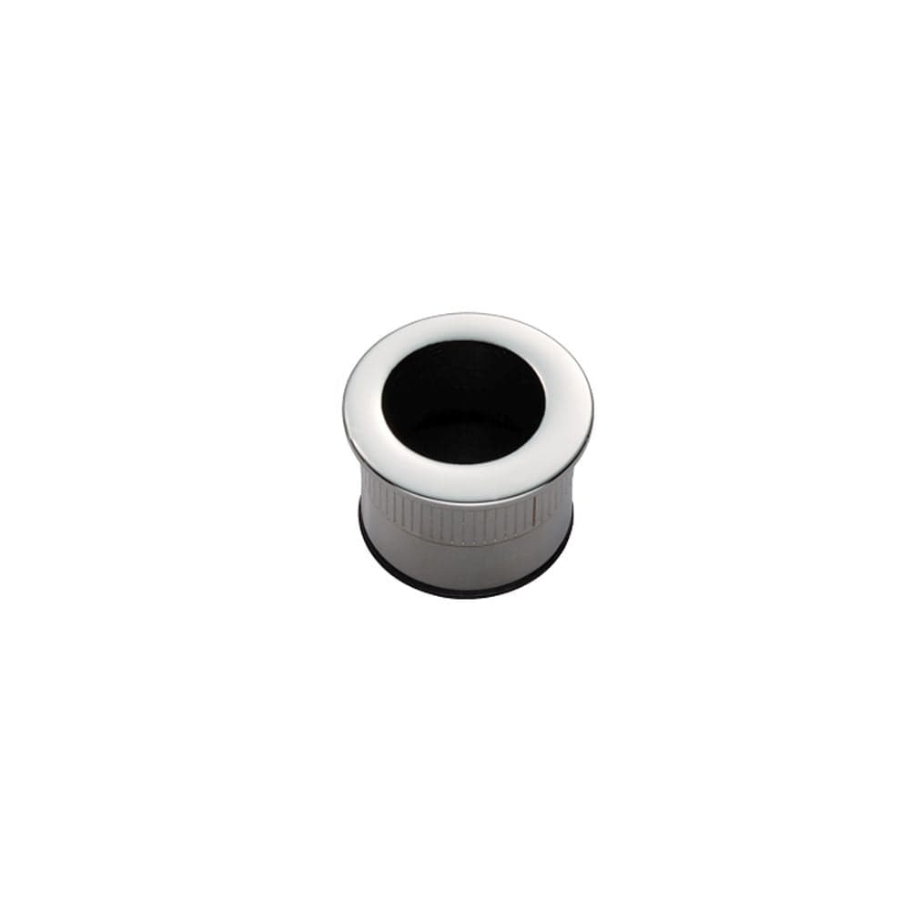 Manital Door Furniture Polished Chrome / Flush Handle / Round Manital - Small Edge Flush Pull - Polished Chrome