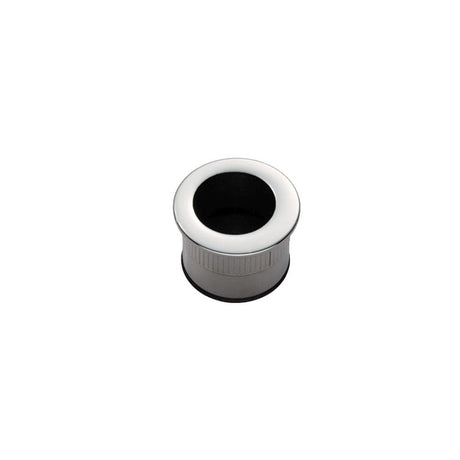 Manital Door Furniture Polished Chrome / Flush Handle / Round Manital - Small Edge Flush Pull - Polished Chrome