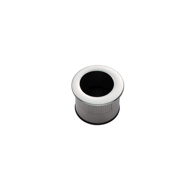 Manital Door Furniture Polished Chrome / Flush Handle / Round Manital - Small Edge Flush Pull - Polished Chrome