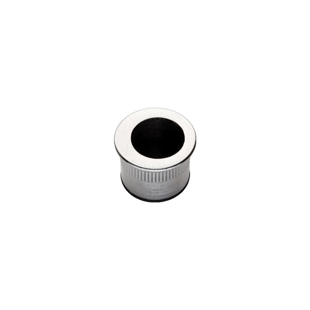 Manital Door Furniture Satin Chrome / Flush Handle / Round Manital - Small Edge Flush Pull - Satin Chrome