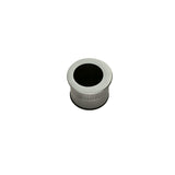 Manital Door Furniture Satin Nickel / Flush Handle / Round Manital - Small Edge Flush Pull - Satin Nickel