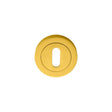 Manital Door Furniture Polished Brass / Mortice Key Profile Escutcheons Manital - Standard Profile Escutcheon - Polished Brass