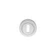 Manital Door Furniture Polished Chrome / Mortice Key Profile Escutcheons Manital - Standard Profile Escutcheon - Polished Chrome