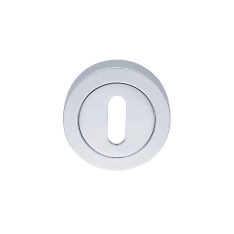 Manital Door Furniture Satin Chrome / Mortice Key Profile Escutcheons Manital - Standard Profile Escutcheon - Satin Chrome