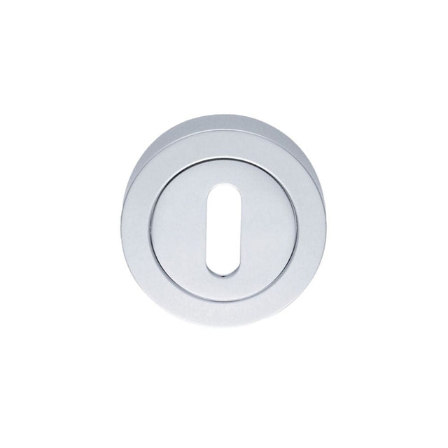 Manital Door Furniture Satin Chrome / Mortice Key Profile Escutcheons Manital - Standard Profile Escutcheon - Satin Chrome