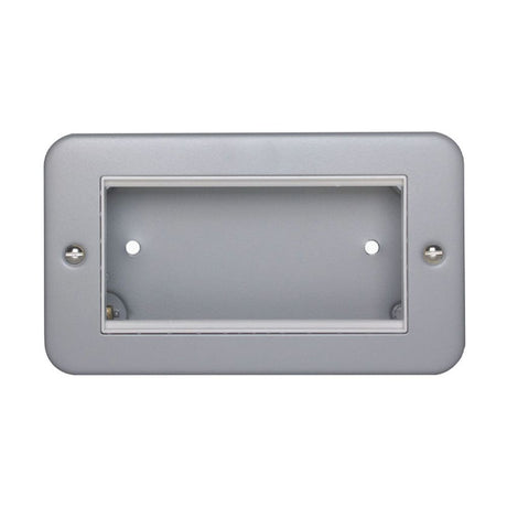 This is an image showing Eurolite Metal Clad Module Plate - Metal Clad mc4modw available to order from trade door handles, quick delivery and discounted prices.