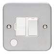 This is an image showing Eurolite Metal Clad Switched Fuse Spur - Metal Clad mcswffow available to order from trade door handles, quick delivery and discounted prices.