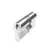Mila Locks & Latches Polished Chrome Mila - Standard Security Euro Cylinder 50/50 - Polished Chrome