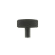 Millhouse Brass Cabinet Hardware Matt Black / Cabinet Knobs Millhouse Brass Hargreaves Disc Knurled Cabinet Knob Concealed Fix - Matt Black