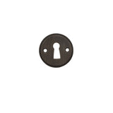 Millhouse Brass Door Furniture Urban Dark Bronze / Mortice Key Profile Escutcheons Millhouse Brass Solid Brass Open Key Hole Escutcheon - Urban Dark Bronze