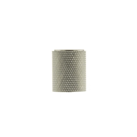 Millhouse Brass Cabinet Hardware Satin Nickel / Cabinet Knobs Millhouse Brass Watson Cylinder Knurled Cabinet Knob Concealed Fix - Sat. Nickel