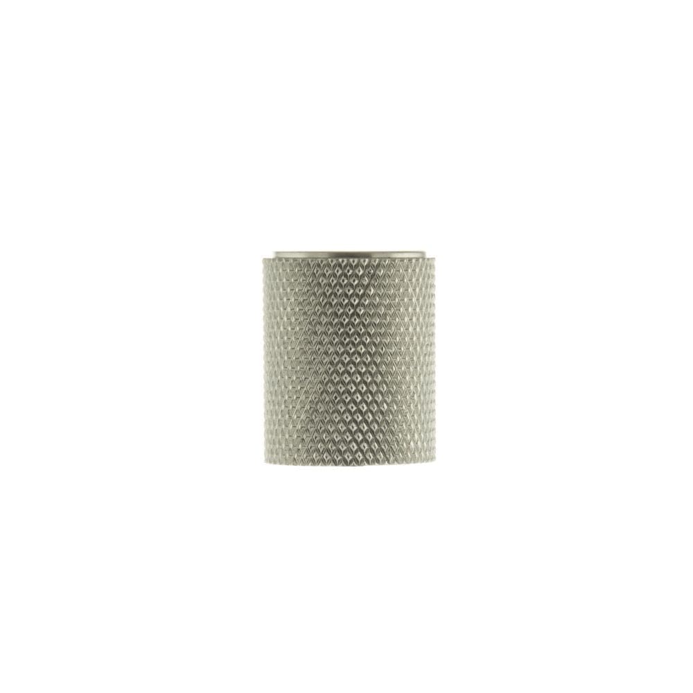 Millhouse Brass Cabinet Hardware Satin Nickel / Cabinet Knobs Millhouse Brass Watson Cylinder Knurled Cabinet Knob Concealed Fix - Sat. Nickel
