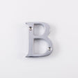 High quality image of Carlisle Brass - Letter B - Polished Chrome | Sku. nbcp | Trade Door Handles, Kendal.