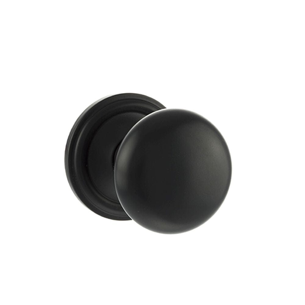 Old English Door Furniture Matt Black / Mortice Knobs Old English Harrogate Solid Brass Mushroom Mortice Knob on Concealed Fix Rose -