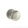 Old English Door Furniture Satin Nickel / Mortice Knobs Old English Harrogate Solid Brass Mushroom Mortice Knob on Concealed Fix Rose -