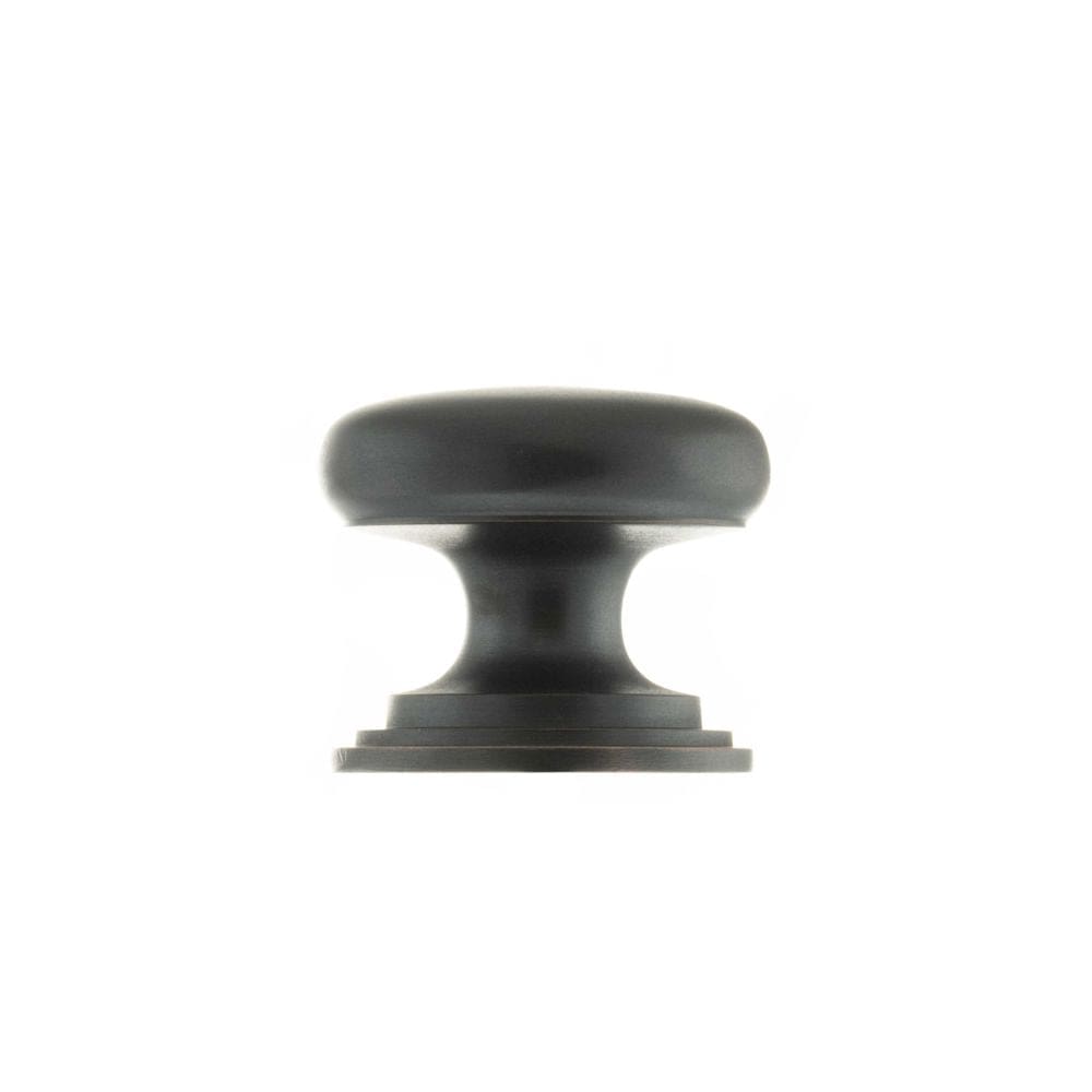 Old English Cabinet Hardware Antique Copper / Cabinet Knobs / 32mm Dia. Old English Lincoln Solid Brass Cabinet Knob 32mm Concealed Fix - Ant. Copper
