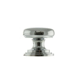 Old English Cabinet Hardware Polished Chrome / Cabinet Knobs / 32mm Dia. Old English Lincoln Solid Brass Cabinet Knob 32mm Concealed Fix - Pol. Chrome