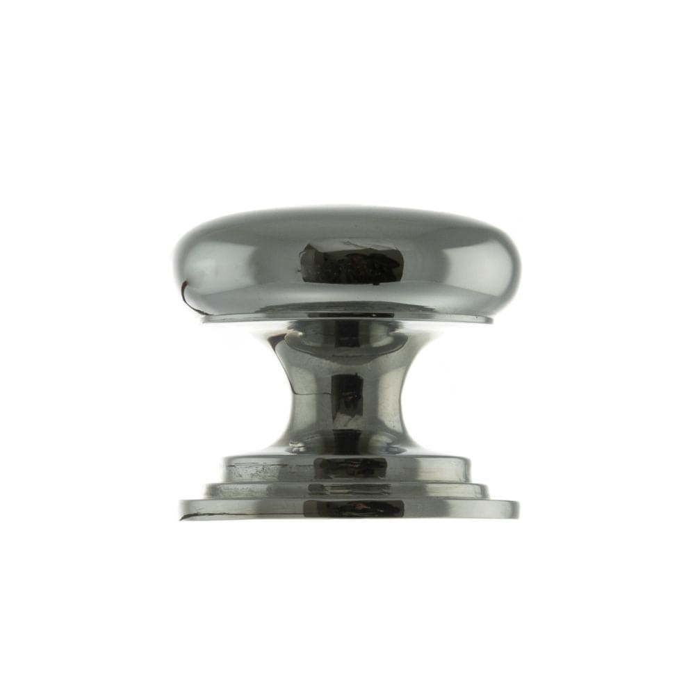 Old English Cabinet Hardware Polished Chrome / Cabinet Knobs / 38mm Dia. Old English Lincoln Solid Brass Cabinet Knob 38mm Concealed Fix - Pol. Chrome