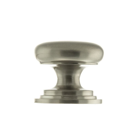 Old English Cabinet Hardware Satin Nickel / Cabinet Knobs / 38mm Dia. Old English Lincoln Solid Brass Cabinet Knob 38mm Concealed Fix - Sat. Nickel