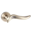 Old English Door Furniture Matt Antique Brass / Round Rose Old English Oxford Lever on Round Rose - Matt Antique Brass