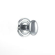 Old English Door Furniture Polished Chrome / No Old English Solid Brass Oval WC Turn and Release - Polished Chrome